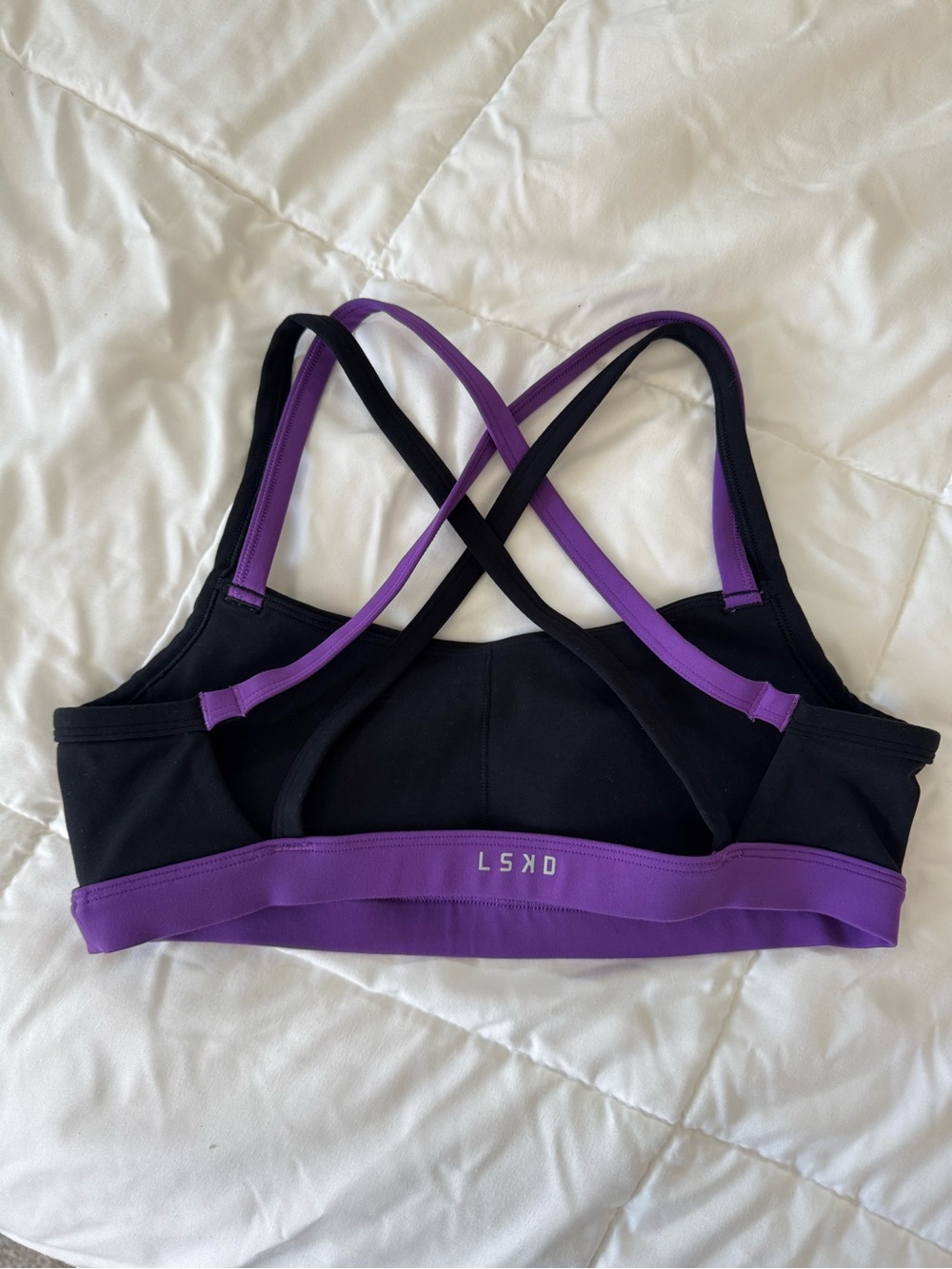 LSKD medium Velocity Graphic Sports Bra - Picture 2 of 4